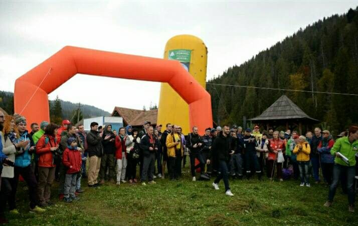 Змагання з гірського бігу та скандинавської ходи провели у Карпатах