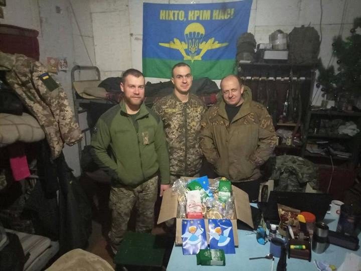 Атовці подякували прикарпатським школярам за різдвяні подарунки (ФОТО)