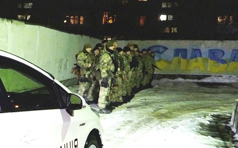 Зі Сходу повернувся зведений загін франківських поліціянтів