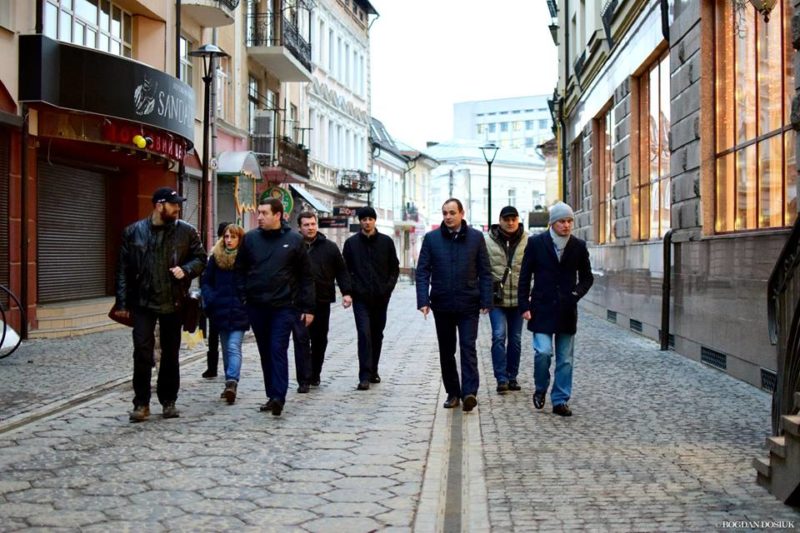 “Чорна п’ятниця”: Марцінків проінспектував центральну частину Франківська (ФОТО)