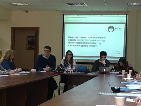 Третина суддів Апеляційного суду Франківщини недоброчесні – активісти