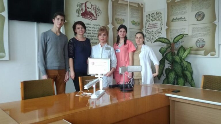 Нове обладнання для діагностики зору отримала обласна дитяча лікарня
