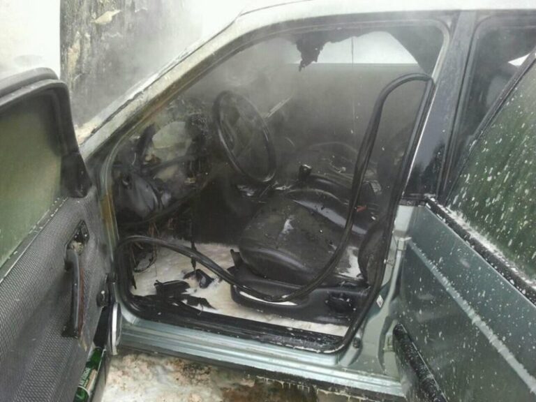 Прикарпатець травмувався під час пожежі автомобіля