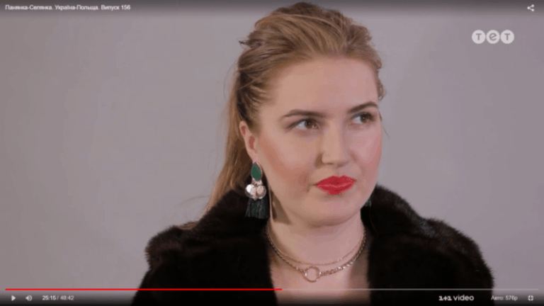 Дівчина з Калуша знялася у програмі “Панянка-селянка” (ВІДЕО)