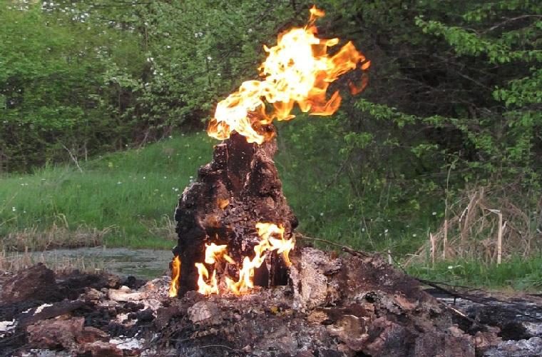 Унікальний в Україні вулкан знаходиться на Прикарпатті