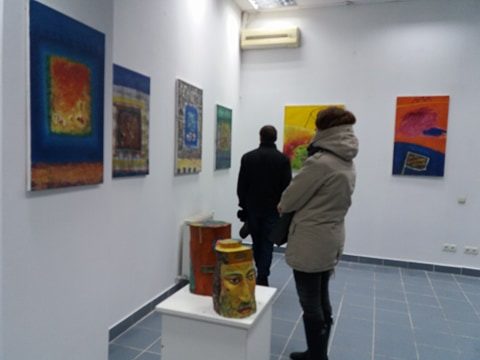 Ганджубас. Цікаву виставку скульптур та живопису відкрили у Франківську (ФОТО)