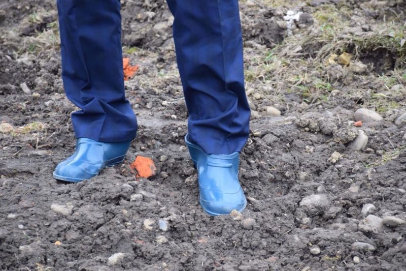 Марцінків приміряв “калоші від УКРОПівців” (ФОТОФАКТ)