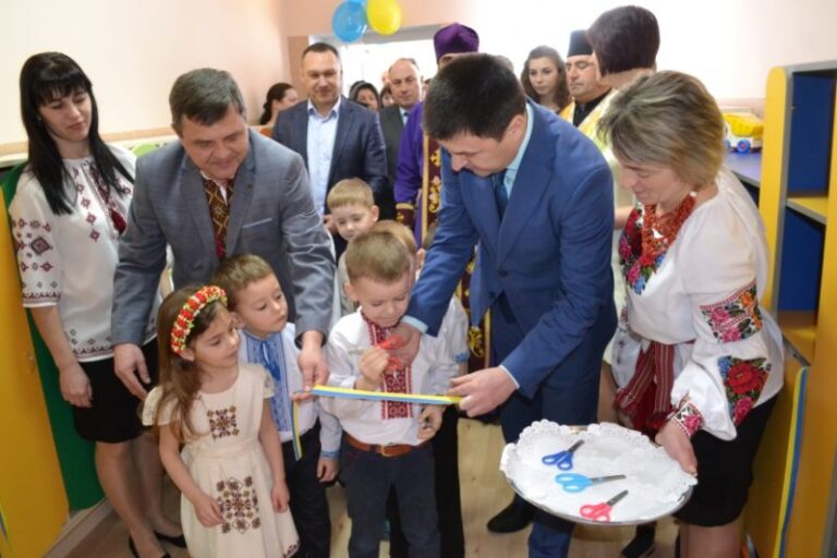 Додаткову групу відкрили у нещодавно відремонтованому прикарпатському дитсадку (ФОТО)