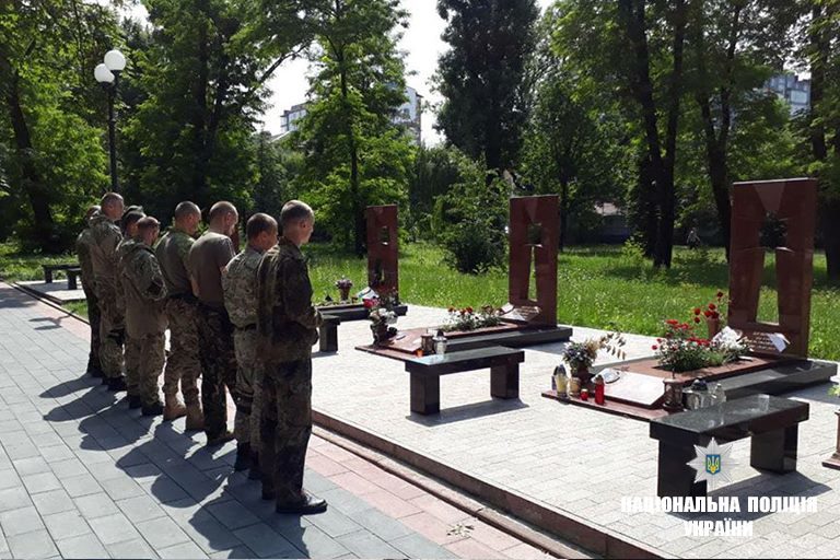 У Франківську вшанували пам’ять загиблого атовця (ФОТО)
