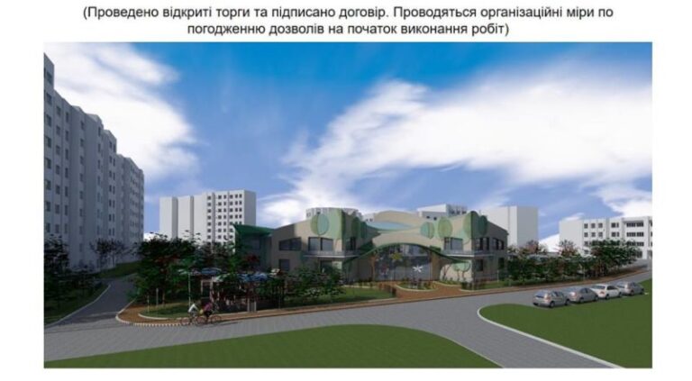 На Каскаді невідомі завалили паркан на місці будівництва нового дитсадка (ФОТОФАКТ)