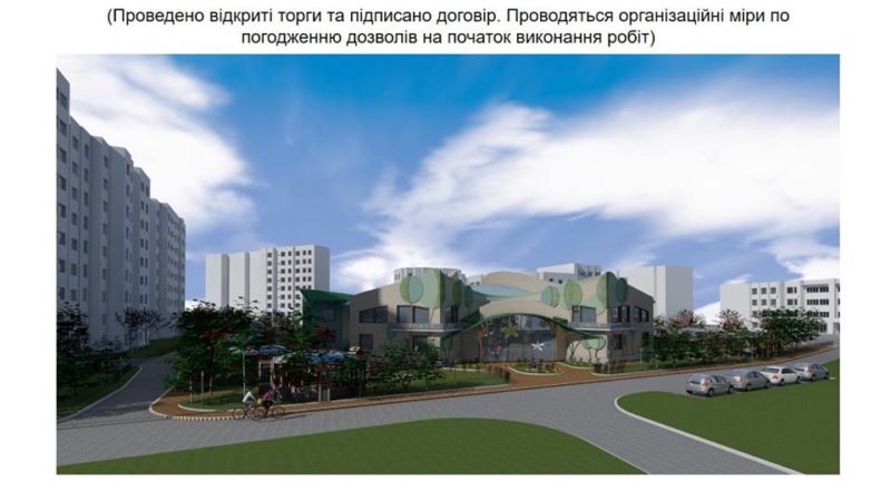 На Каскаді невідомі завалили паркан на місці будівництва нового дитсадка (ФОТОФАКТ)