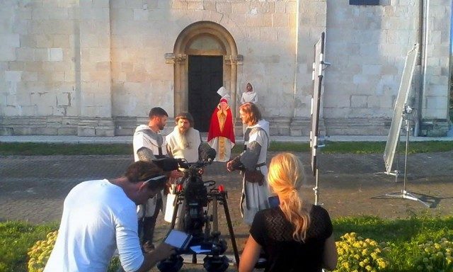На теренах Давнього Галича зняли епізоди до бойовика «Король Данило»
