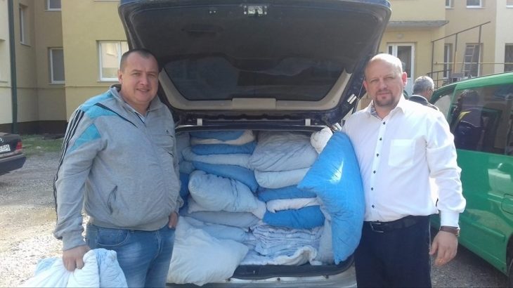 Франківський обласний госпіталь ветеранів війни отримав міжнародну допомогу (ФОТО)