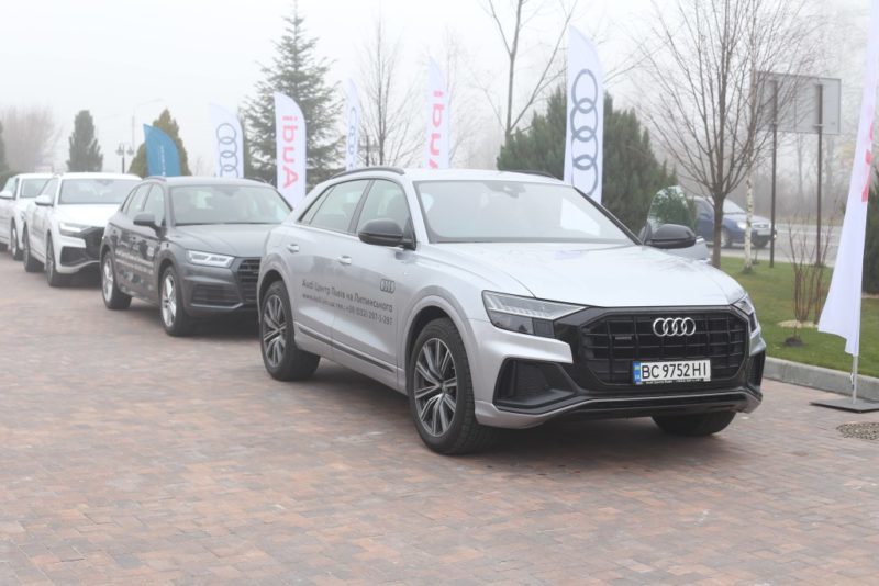 Audi Q 8 Driving Experience. AUDI Центр Львів на Липинського влаштував яскравий тест-драйв автоновинок в Івано-Франківську (ФОТО)