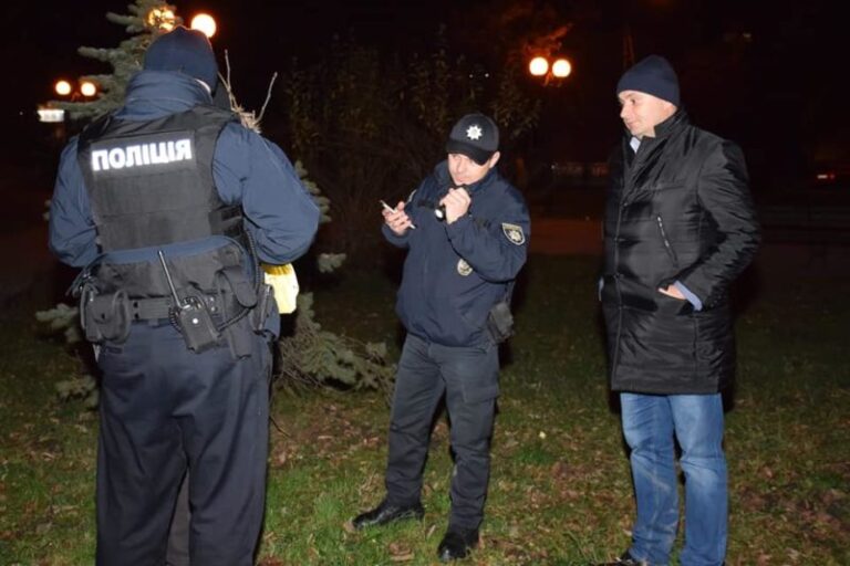 Марцінків розповів, як разом з патрульними оберігав нічний спокій міста (ФОТОРЕПОРТАЖ)