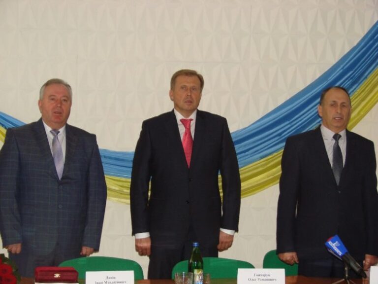 Гончарук офіційно представив громадськості Калущини нового очільника району (ФОТО)