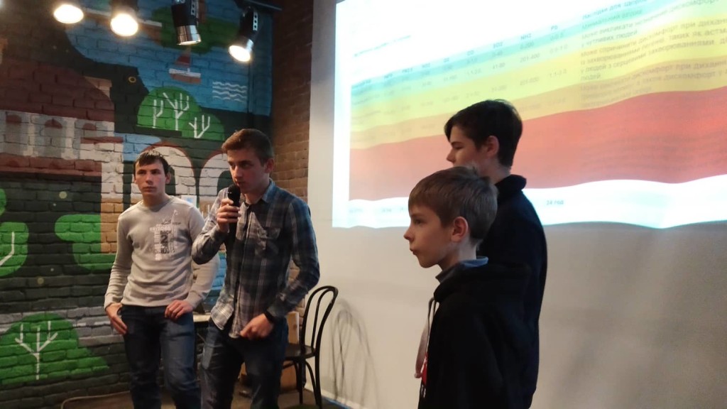 Франківські школярі створили пристрій, який аналізує якість повітря (ФОТО)