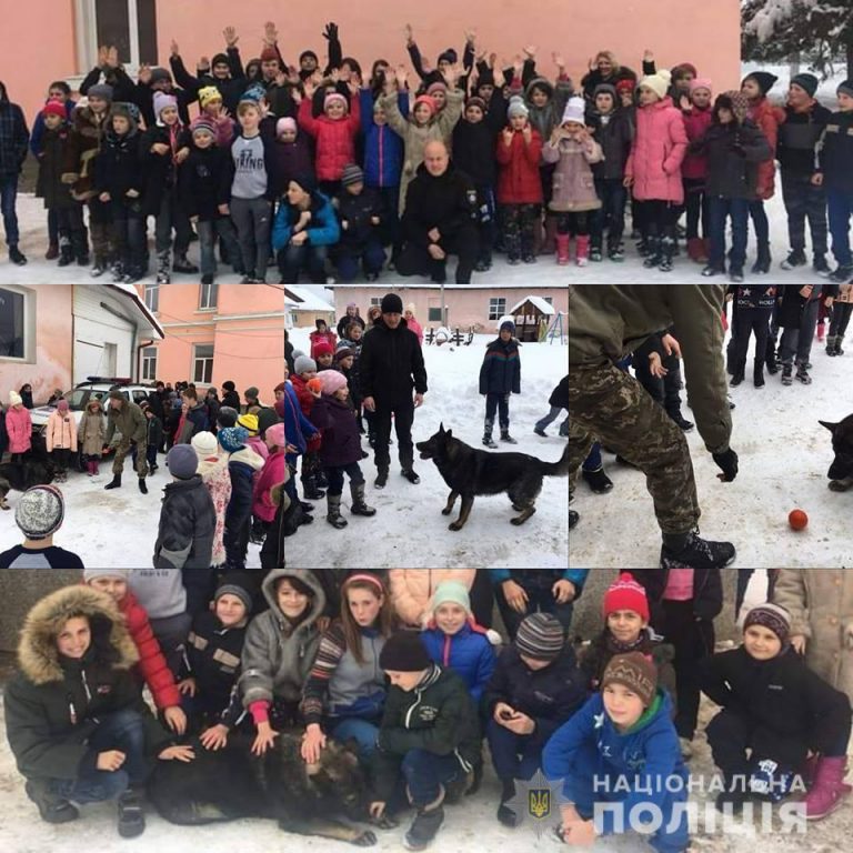 Як прикарпатські поліціянти у День Святого Миколая дітей забавляли (ФОТОРЕПОРТАЖ)