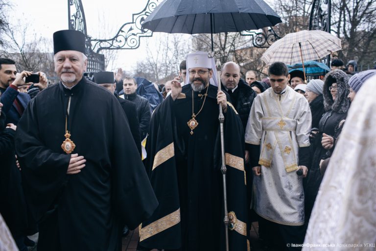 Глава УГКЦ Блаженніший Святослав прибув до Франківська (ФОТО)