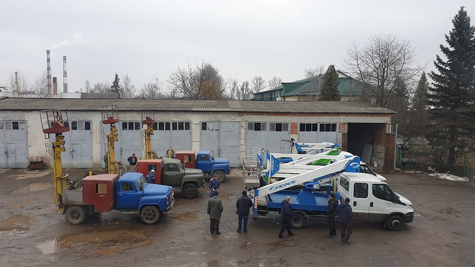 Автопарк Івано-Франківськміськсвітла поповнився новою технікою (ФОТО)