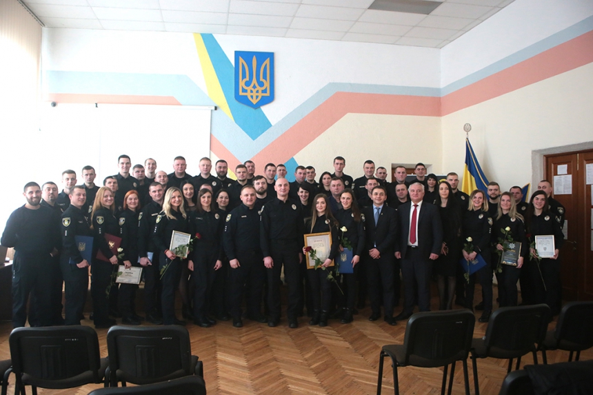 Найкращих прикарпатських патрульних нагородили в обласному центрі (ФОТО)