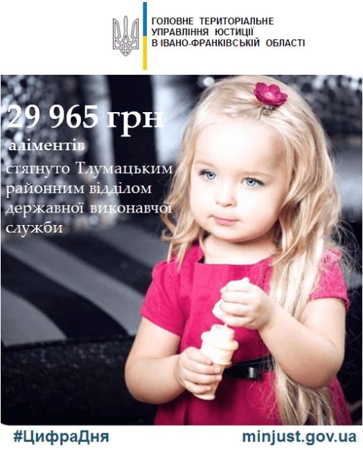 Прикарпатського боржника аліментів змусили сплатити 30 тисяч гривень
