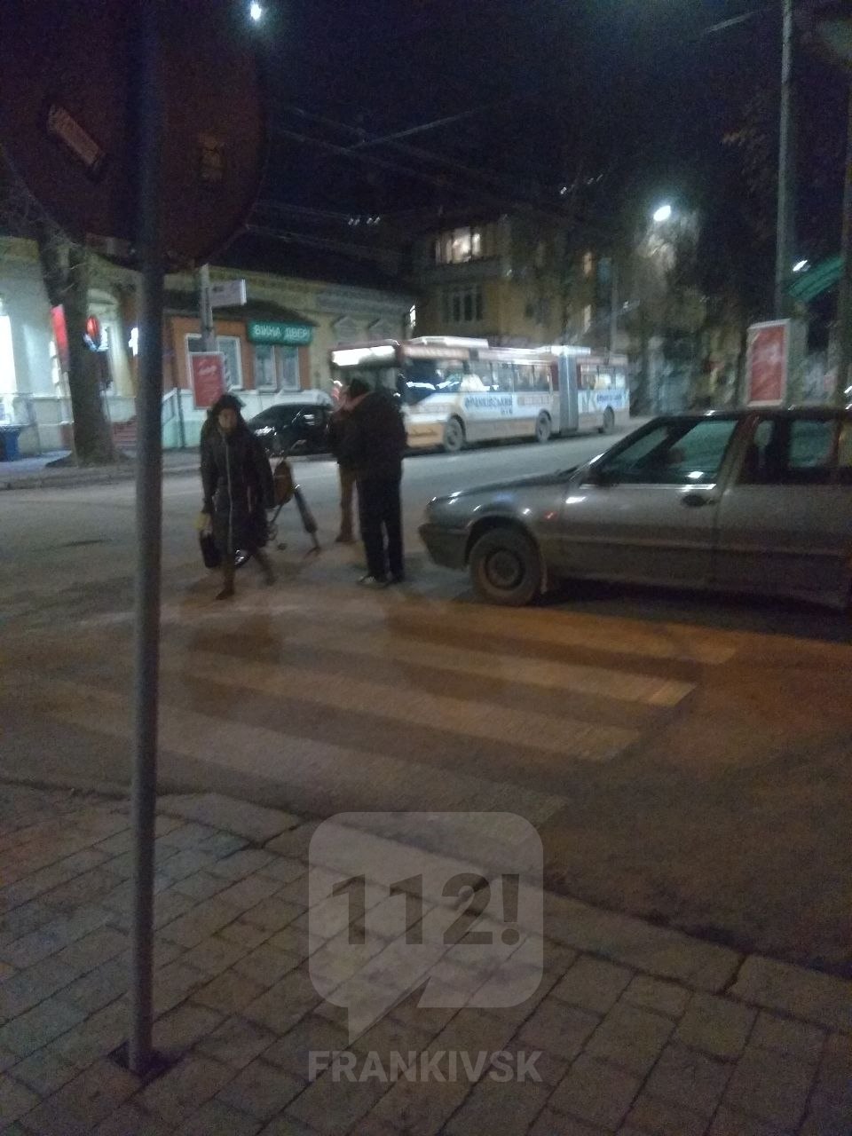 На Лепкого машина зіткнулася з велосипедистом (ФОТОФАКТ)