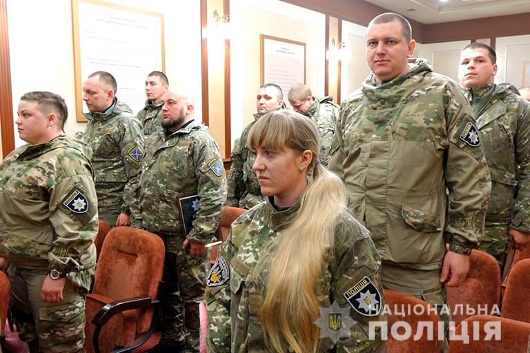 Поліціянти Прикарпаття повернулися додому зі зони ООС (ФОТО)