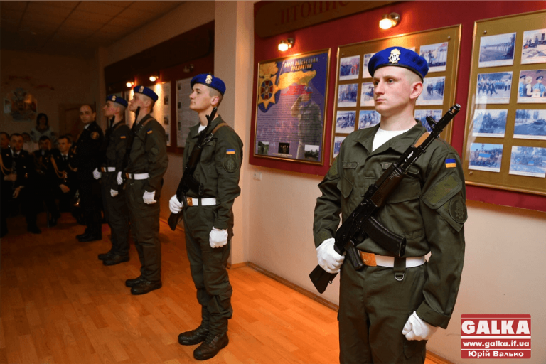 У Франківську урочисто відзначили п’яту річницю Національної гвардії України (ФОТО)