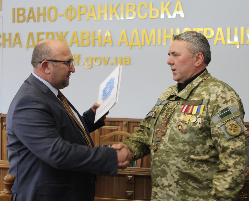 У Франківську  військовий капелан отримав орден Святого Юрія Переможця (ФОТО)