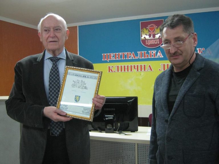 Американського кардіохірурга відзначили в Івано-Франківську (ФОТО)