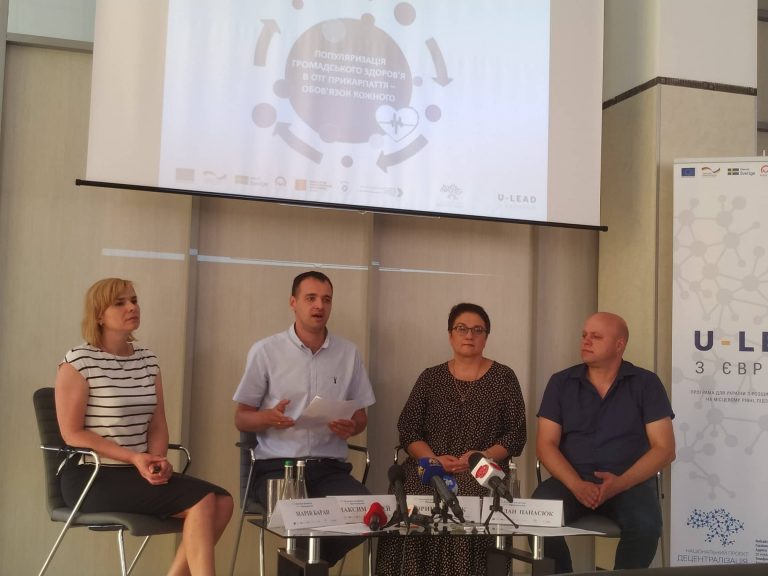 У об’єднаних громадах Прикарпаття популяризуватимуть здоровий спосіб життя (ФОТО)