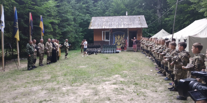 На Коломийщині стартував військово-патріотичний вишкіл молоді