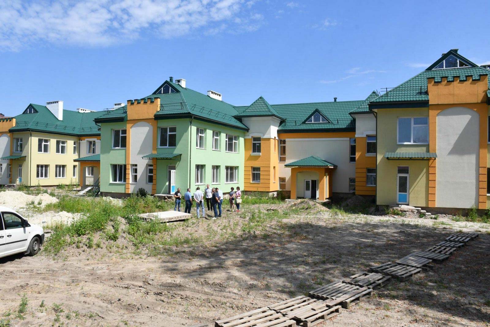 Новий дитсадок на Хоткевича набуває обрисів (ФОТО)