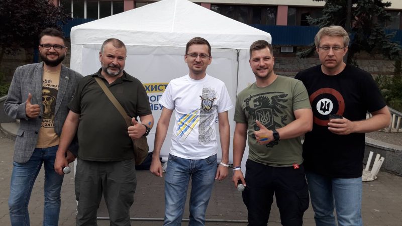 Відомий український телеведучий Гайдукевич підтримав у Франківську кандидата Петечела (ФОТО+ВІДЕО)