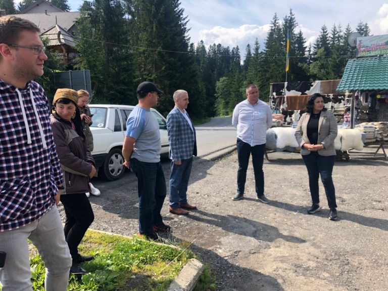 На Франківщину завітала віце-прем’єр-міністерка з питань європейської та євроатлантичної інтеграції Іванна Климпуш-Цинцадзе (ФОТО, ВІДЕО)