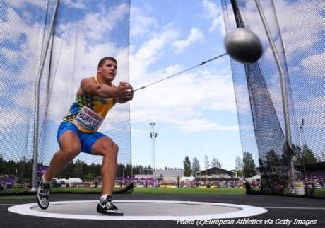 Прикарпатський легкоатлет виборов “бронзу” на молодіжному чемпіонаті Європи у Швеції