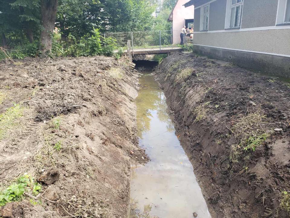 У Богородчанах відновлюють систему водовідведення (ФОТО)