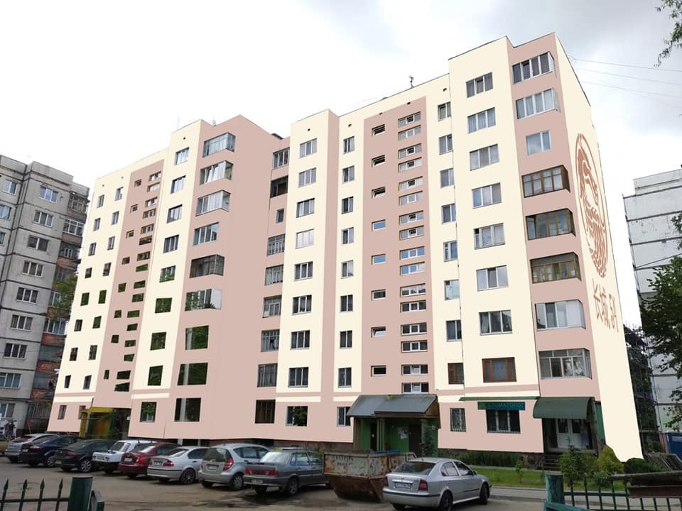 В Івано-Франківську продовжують утеплювати “Китайську стіну” (ФОТО)