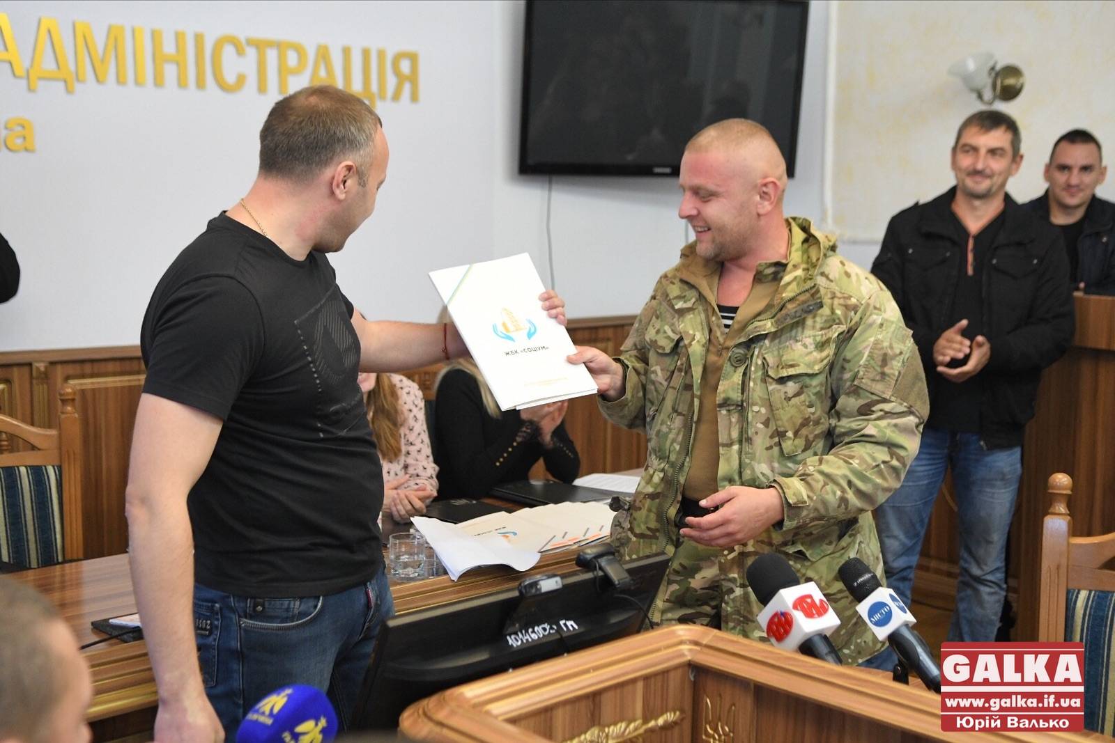 У Франківську ще 18 учасників АТО стали власниками нових квартир (ФОТО)