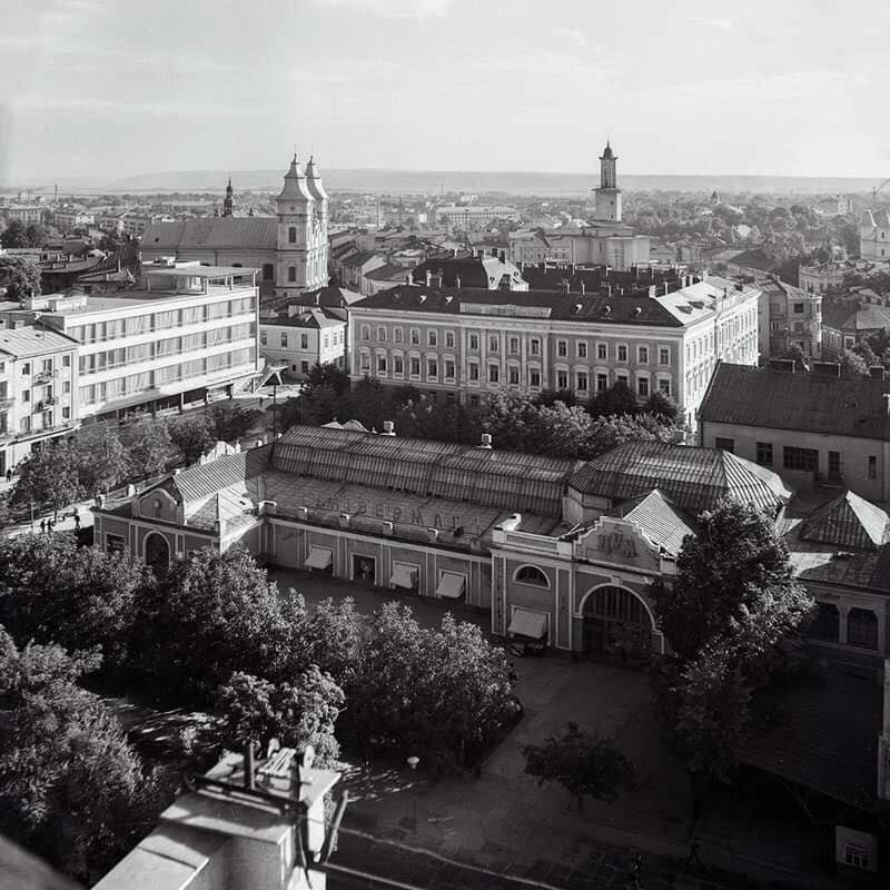 Як виглядав центр Івано-Франківська пів сотні років тому (ФОТОФАКТ)