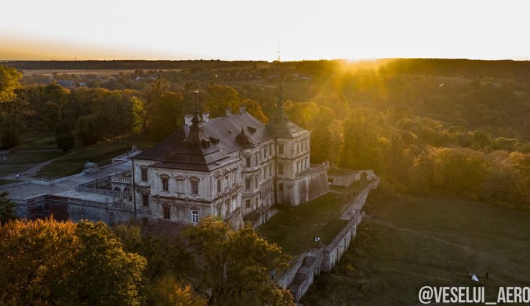 Франківець показав, як виглядає Підгорецький замок з неба (ФОТО)