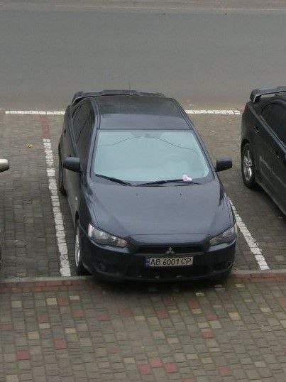 У Бурштині вночі викрали Mitsubishi Lancer X (ФОТО)
