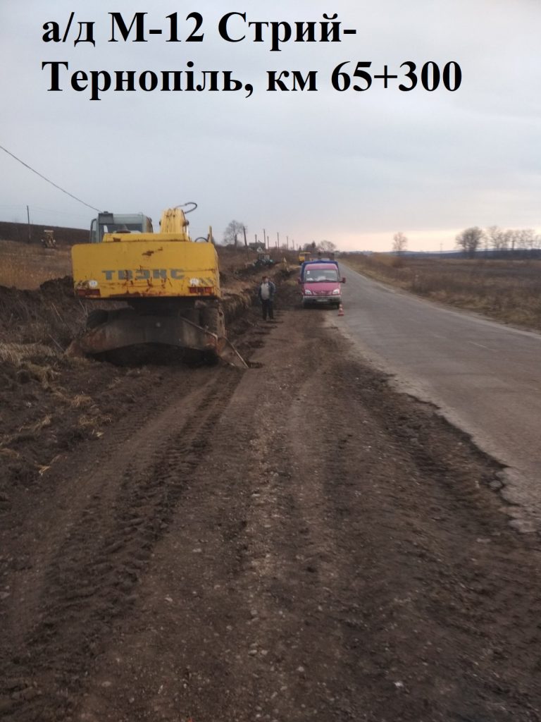 На прикарпатських дорогах держзначення впорядковують смуги відведення (ФОТО)