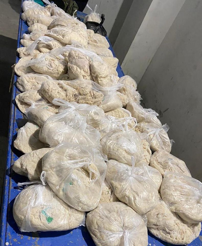 Українка намагалася провезти з Польщі майже 300 кг кишок і сала (ФОТО)