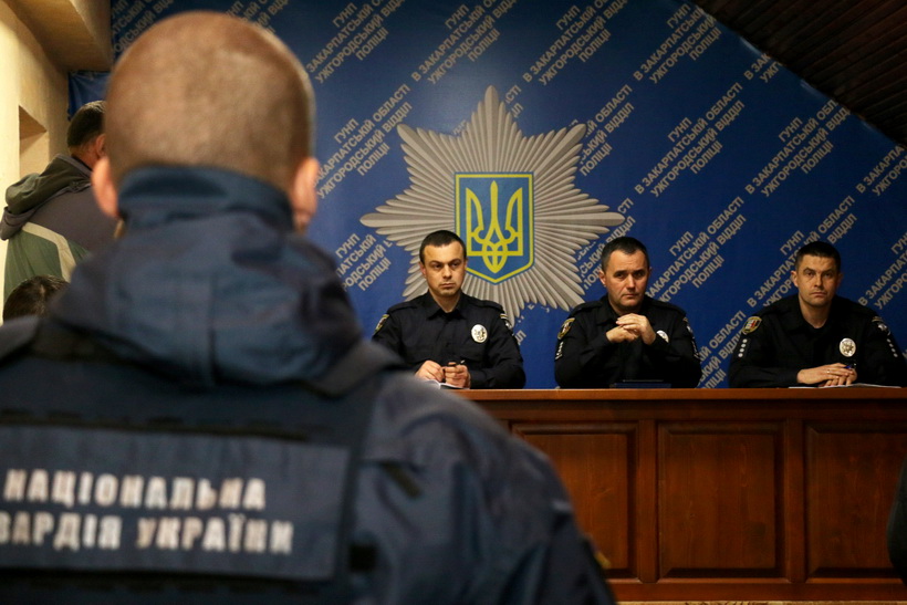 Прикарпатські нацгвардійці допомагатимуть патрулювати вулиці Ужгорода (ФОТО)