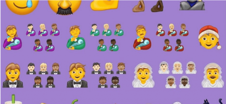 Наречений у фаті та нейтрально гендерний Санта: Unicode представили понад сто нових емодзі, які з’являться в телефонах (ВІДЕО)