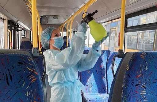У Калуській ОТГ більшість перевізників не дезінфікують громадський транспорт. Обіцяють виправитися