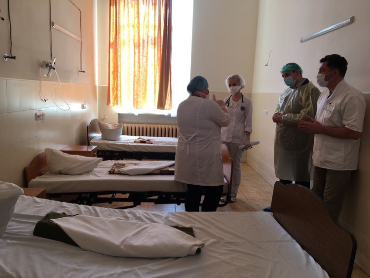Лікарня на Матейки готова до збільшення хворих, – Марцінків (ФОТО)