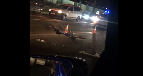 На Пасічній велосипедист потрапив під авто (ФОТОФАКТ)